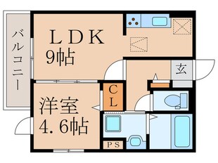 D-ROOM浜町Ⅱ　B棟の物件間取画像